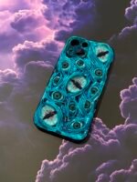 Cyan Eyeball Phone Case