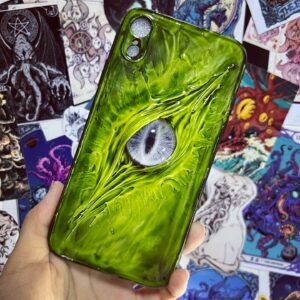 Dark Green Eye Phone Case