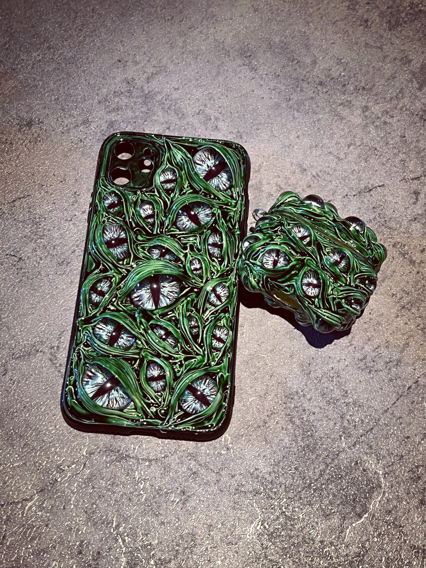 Green Eyes Phone Case