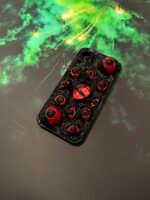 Multiple Red Eyes Black Phone Case
