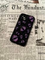 Purple Eyes Black Phone Case
