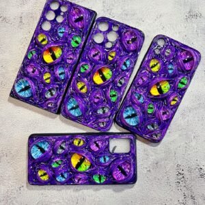 Purple Eyes Phone Case