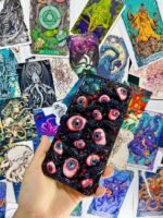 Black Eyeball Tentacle Phone Case