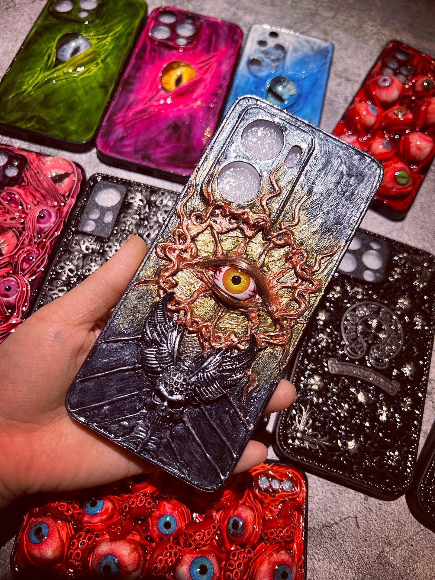 Demon Eyes Phone Case
