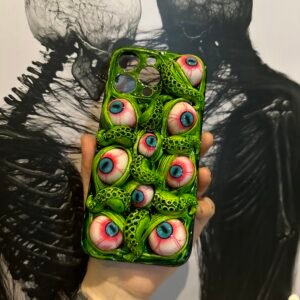 Red Eyeball Tentacle Phone Case