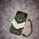 Green Monster Phone Case​ with Chain
