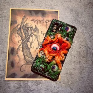 Meaty Red Cthulhu Green Phone Case​