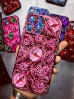 Pink Tentacles Phone Case with Eyes