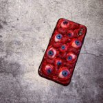 Red Eyeball Tentacle Phone Case