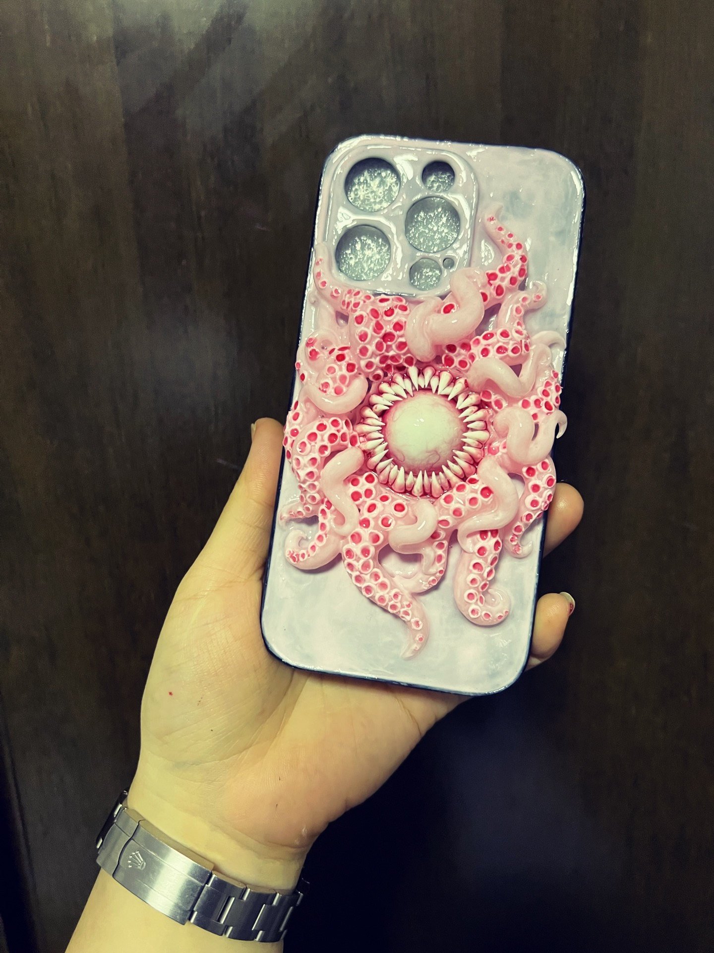 White Eye Baby Cthulhu Phone Case