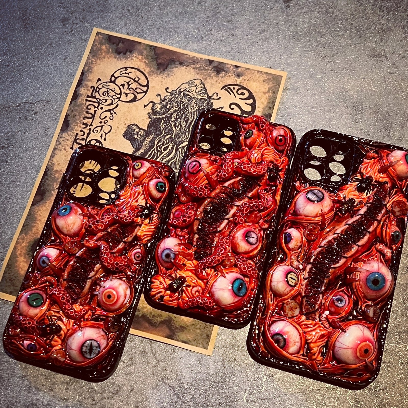 Tentacle Eyes Wound Infection Phone Case